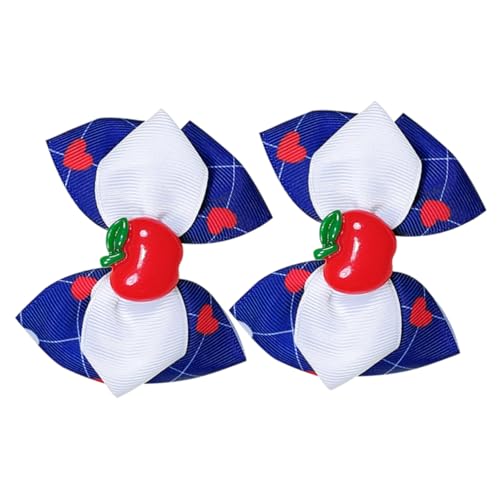 HAPINARY 2stücke Schleifenclips Haarspangen Für Mädchen Geburtstag Party Haaraccessoires Für Feiertage Und Partys von HAPINARY