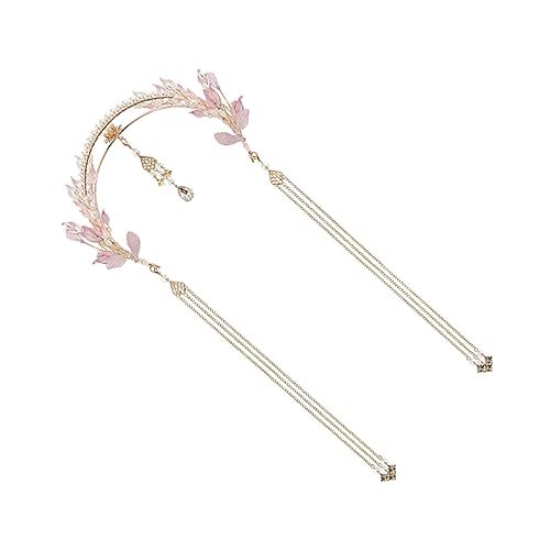 HAPINARY 2stücke Chinesisches Traditionelles Haarschmuck Langen Quasten Für Hochzeiten Retro Kopfschmuck Elegante Haaraccessoires Für Frauen Handgefertigter Brautschmuck von HAPINARY