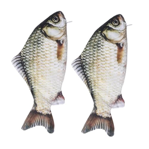 HAPINARY 2 Stück Kreatives Fischförmiges Federmäppchen Multifunktionaler Stiftehalter und Kosmetiktasche Lustige Federtasche für Schule Büro und Zuhause Tragbare Schreibwaren Aufbewahrung von HAPINARY