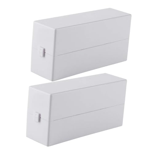 HAPINARY 2 Stück Nagelbohrer Aufbewahrungsbox Bohrerhalter Staubdicht Organizer für Nagelfräser Profi Nagelstudio und Heimgebrauch von HAPINARY