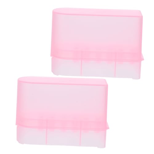 HAPINARY 2 Stück Nagelbohrer Organizer Box Transparent Aufbewahrungskoffer für Nagelfräser Bits Robust Langlebig Staubdicht mit Großzügigem Fassungsvermögen für Maniküre und Nagelpflege HAPINARY 2 Stück Nagelbohrer Organizer Box Transparent Aufbewahrungskoffer für Nagelfräser Bits Robust Langlebig Staubdicht mit Großzügigem Fassungsvermögen für Maniküre und Nagelpflege von HAPINARY