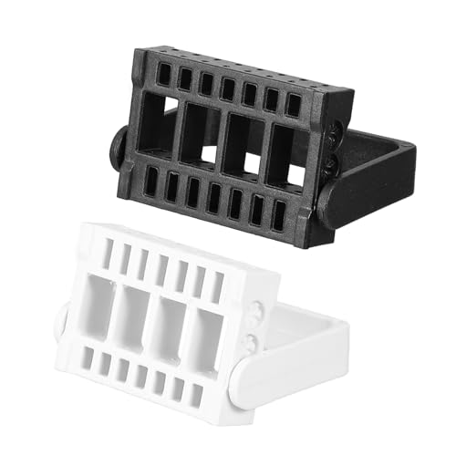 HAPINARY 2 Stück Nagelfräser Bit Halter Nagelbohrer Organizer Dunkel Praktischer Nagelpolierkopf Ständer für Salon und Zuhause von HAPINARY
