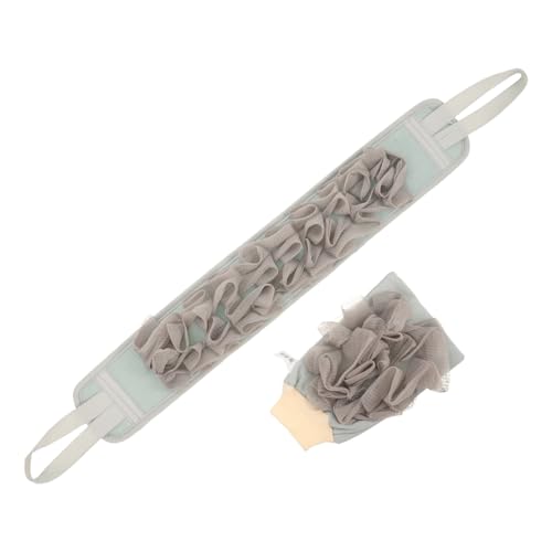 HAPINARY 2stücke Peeling-handschuhe Und Rückenpeeling-tool Für Dusche Badetuch Mit Aufhängevorrichtung Abgestorbene Hautzellen Entfernen Haut Glatt Und Weich Machen von HAPINARY