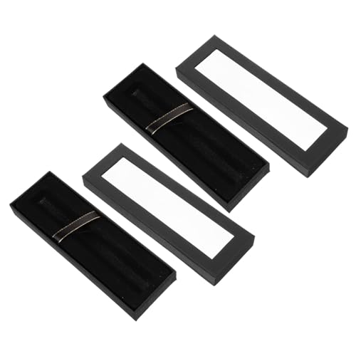 HAPINARY 2Stücke Füllfederhalter Geschenkboxen Multifunktionsstift Etui Papier Tragbarer Stift Organizer für Bleistifte und Kugelschreiber Dekorative Stift Displaybox von HAPINARY