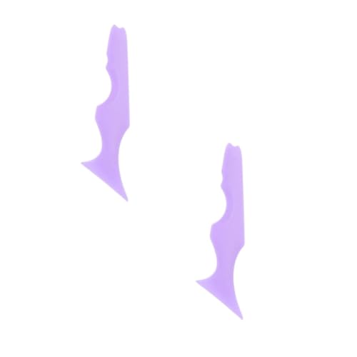 HAPINARY 2 Stück Silicone Eyeliner Aid und Lipstick Drawing Tool Kompakte Beauty für Präzisen Eyeliner und Lippenstift für Unterwegs Hochwertiges Silikon Tragbar Vielseitig Einsetzbar von HAPINARY