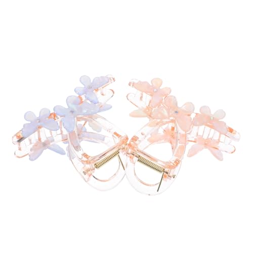 HAPINARY 2 Stück Teiliges Butterfly Haarklammern aus Robustem PVC Rutschfest für Dickes Haar Süße Haarklammern Mädchen Haarschmuck Vielseitig für Alltag Schule Party Frisuren HAPINARY 2 Stück Teiliges Butterfly Haarklammern aus Robustem PVC Rutschfest für Dickes Haar Süße Haarklammern Mädchen Haarschmuck Vielseitig für Alltag Schule Party Frisuren von HAPINARY