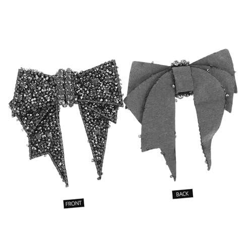 HAPINARY 2 Stück Teiliges Schuhschmuck Abnehmbaren Schleifen Funkelnde Strass-dekorationen für Damen DIY Schuhverzierung für High Heels und Sneaker Vielseitig Tragbar bei Party und Alltag von HAPINARY