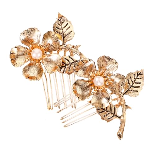 HAPINARY 2 Stück Vintage Haarkamm Langlebiger Eleganter Brautschmuck mit Frischem Blumen design Vielseitiges Haarschmuck accessoire für Damen bei Hochzeit Party und Abschlussball HAPINARY 2 Stück Vintage Haarkamm Langlebiger Eleganter Brautschmuck mit Frischem Blumen design Vielseitiges Haarschmuck accessoire für Damen bei Hochzeit Party und Abschlussball von HAPINARY