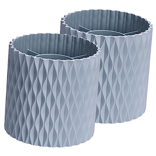 HAPINARY Drehbarer Kosmetikpinsel-eimer 2er Satz Schminktisch Organizer Aufbewahrungsbox Für Make-up-pinsel Und Schreibtischstifte von HAPINARY