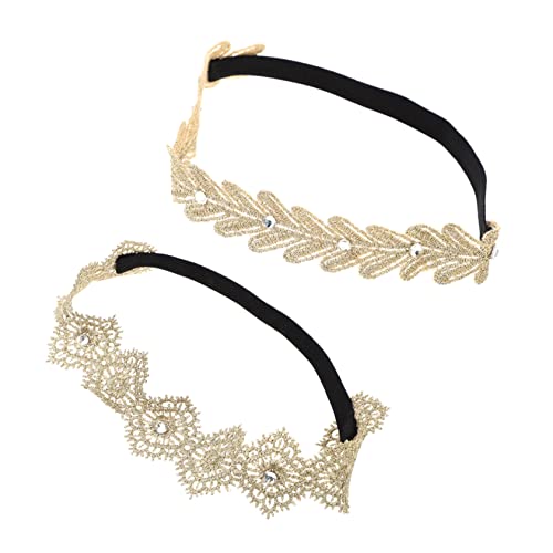HAPINARY 2er Satz Stoffhaarbänder Dekorative Kopfbedeckungen Haarschmuck Für Kleinkinder von HAPINARY