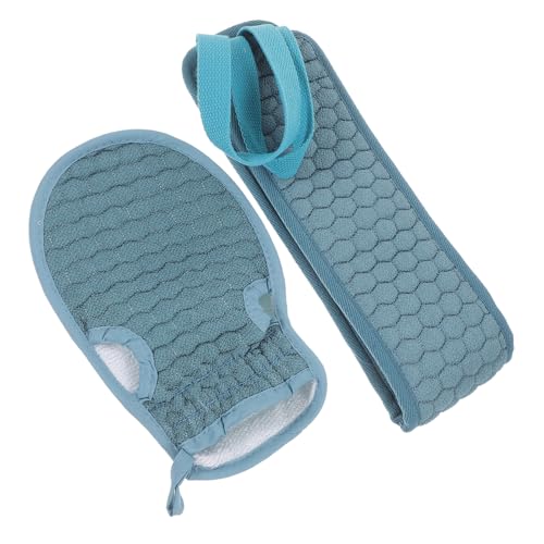 HAPINARY Täglicher Gebrauch Spa Badetuch Handschuhe Streifen Duschtuch Reiben Rückenwäscher Für Glatte Haut Zufällige Farbe von HAPINARY