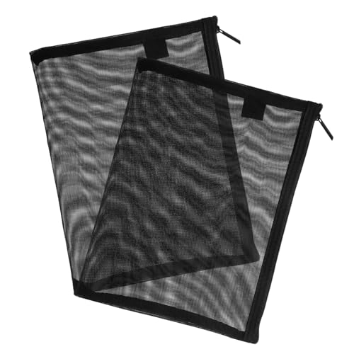 HAPINARY Netz-Kosmetiktasche Mit Reißverschluss Nylon-Make-up-Tasche Aufbewahrungstasche Für Toilettenartikel Netztasche Für Damen Einfach Zu Reinigen Und Wiederzuverwenden von HAPINARY