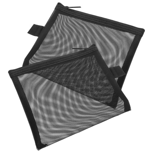 HAPINARY Kleine Kosmetiktasche aus Netzstoff Tragbare Make Up Tasche Reißverschluss Kulturbeutel für Damen für Reisen und Zuhause Transparente Organizer Tasche von HAPINARY