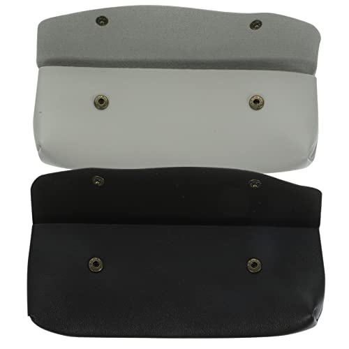 HAPINARY 2-teiliger Reise-Make-up-pinselhalter Für Frauen Stilvolle Make-up-Tasche Aus Pu-Material Pinsel-aufbewahrungskoffer Grau HAPINARY 2-teiliger Reise-Make-up-pinselhalter Für Frauen Stilvolle Make-up-Tasche Aus Pu-Material Pinsel-aufbewahrungskoffer Grau von HAPINARY