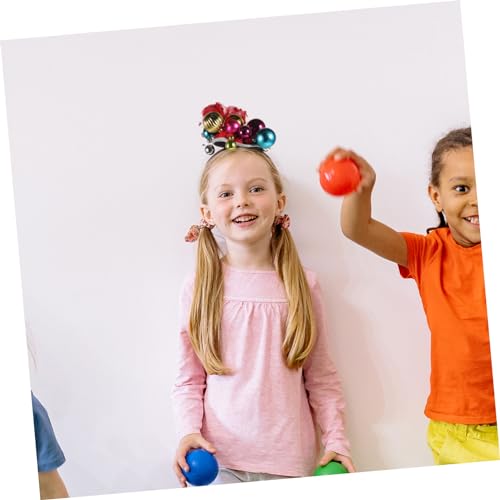 HAPINARY 2 Weihnachts Haarreifen mit Glocken Dekoratives Haarband für Erwachsene Langlebig und Komfortabel Festlicher Kopfschmuck für Weihnachtsfeiern und Fotorequisiten von HAPINARY