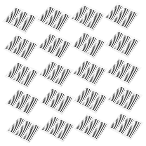 HAPINARY Doppellid-eyeliner-aufkleber Augenlid-streifen Langlebige Selbstklebende Lidschatten-aufkleber Schwarze Augen-make-up Temporärer Eyeliner Für Große Augen von HAPINARY