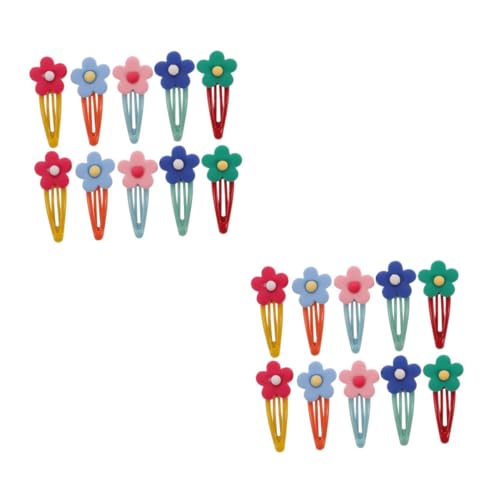 HAPINARY 2 Sets Kinder-haarklammer-set Für Jungen Und Mädchen Haarspangen Lustige Muster Sichere Haarspangen Für Mädchen Und Jungen 10 Stück X 2 von HAPINARY