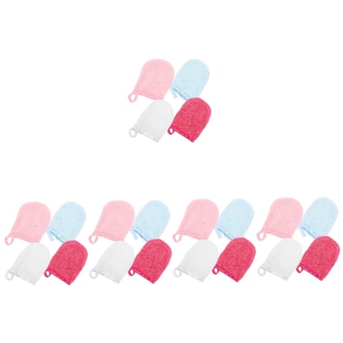 HAPINARY 20 Stk Reinigung der Fingerspitzen Make-up-Waschlappen Make-up-Entferner-Balsam Gesicht abschminken makeup remover handtücher Körpertücher wiederverwendbare Make-up-Entferner-Pads von HAPINARY