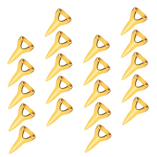 HAPINARY 20stücke Haar Scheitel Ring Haar Flechten Ring Halloween Cosplay Styling Zubehör Zinklegierungsring Flecht-styling-tool von HAPINARY