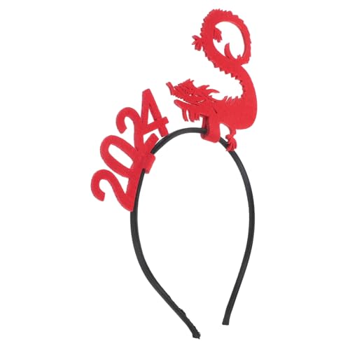 HAPINARY Neujahrs-haarband Für Erwachsene Lustige Drachen-party-stirnbänder Süßes Headdress Für Silvesterfeiern Fotorequisiten Für Unvergessliche von HAPINARY
