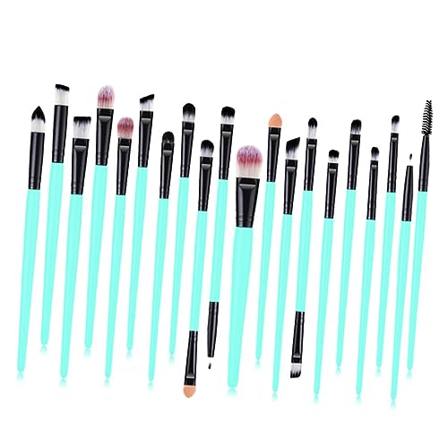 HAPINARY 20-teiliges Augenpinselset Mit Kunststoffgriff Wimpern Und Eyeliner-pinsel Tragbar Für Augen-make-up von HAPINARY