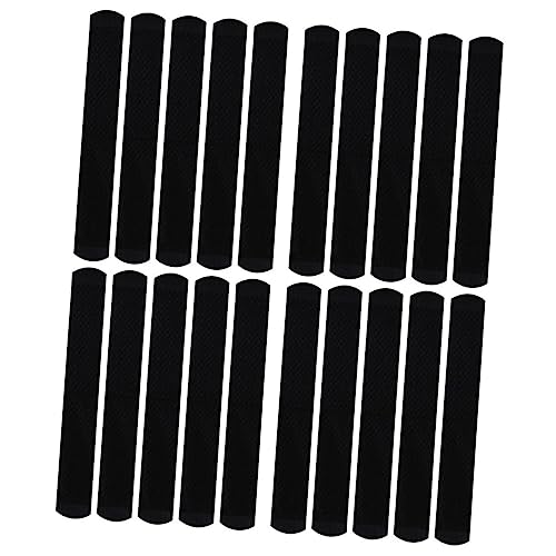 HAPINARY 20St Hut-Schweiß-Aufkleber Achselschweißpads für Damen Schweißfutter Mütze schweißfänger anti sweat Hut absorbierende Schweißpads Kragen absorbierende Schweißpads Vlies Black von HAPINARY