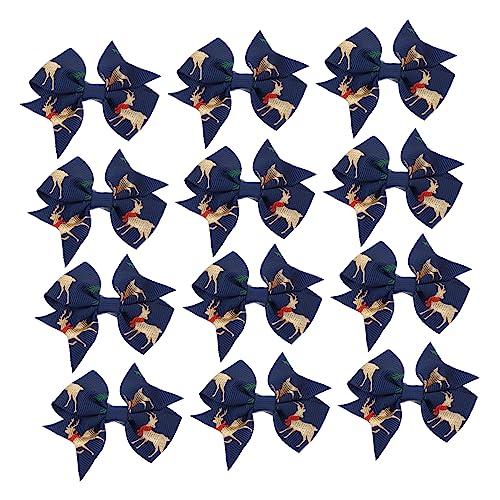 HAPINARY 20pcs Bögen Haar Clip Weihnachten Bögen Haarnadel Haar Kinder Haar Klemme Weihnachten Haarnadel Set von HAPINARY