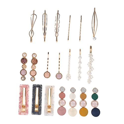 HAPINARY 20stücke Perlen Clips Acryl Haarspangen Damen Haarschmuck Perlen Haarspange Für Mädchen Haar Zubehör Haar Ornamente HAPINARY 20stücke Perlen Clips Acryl Haarspangen Damen Haarschmuck Perlen Haarspange Für Mädchen Haar Zubehör Haar Ornamente von HAPINARY