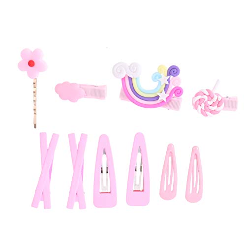 HAPINARY 20-teiliges Haarspangen-set Für Mädchen Cartoon-haarnadel Regenbogen Und Wolken Modisches Haar-accessoire-set HAPINARY 20-teiliges Haarspangen-set Für Mädchen Cartoon-haarnadel Regenbogen Und Wolken Modisches Haar-accessoire-set von HAPINARY