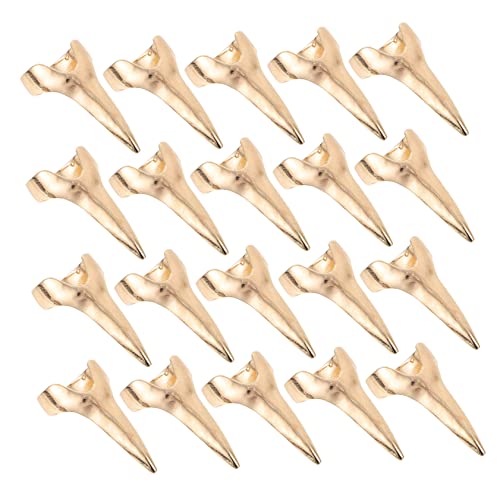 HAPINARY 20stücke Haarstyling-picking-ringe Haarscheitelringe Zarte Nägel Für Halloween Finger-accessoires von HAPINARY