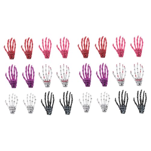 HAPINARY Stk Klaue Haarspange halloween haarspangen halloween Entenschnabel-n - Haarnadel Haarklammer Frauen Skelett von HAPINARY