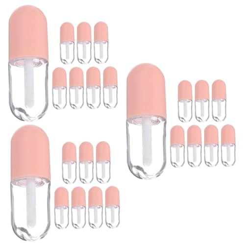 HAPINARY 24stücke Transparente Nachfüllbare Lipgloss Röhrchen Lippenbalsam Behälter Für Kosmetik Leere Tuben Für Frauen Für Reisen Und Make-up von HAPINARY