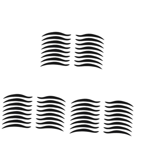 HAPINARY 3er-set Eyeliner-aufkleber-set Temporäres Augen-make-up-klebeband Für Schlupflider Doppelseitiges Klebeband Für Sofort Satten Eyeliner Für Den Alltag Und Partys 80 Paar * 3 von HAPINARY
