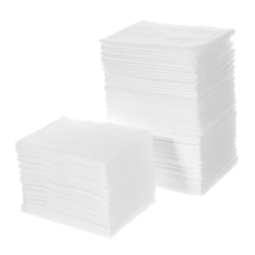 HAPINARY 240 Stück Make-up-pads Für Das Gesicht Peeling-baumwollpads Rechteckig Zum Reinigen Von Make-up-entferner Dicke Baumwolltücher Sicher Und Bequem von HAPINARY
