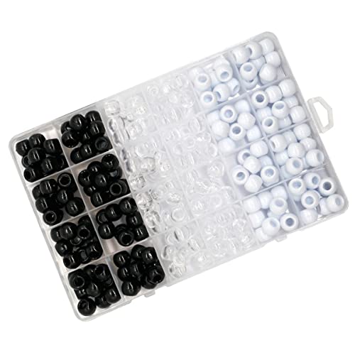 HAPINARY 240 Stück Dreadlocks Perlen Ringe 12mm Haar Schmuck für Selbstgemacht Flechtfrisuren Reggae Haarschmuck für Kurze und Lange Haare von HAPINARY