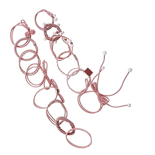 HAPINARY 24stücke Elastische Haargummis Für Damen Und Mädchen Knitterfreie Haargummis Für Pferdeschwanzhalter Und Lockiges Haar Dehnbare Für Dickes Haar von HAPINARY