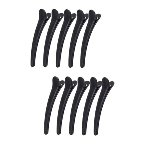 HAPINARY 24stücke Schwarze Haarklammern Lange Haarspangen Für Damen Und Mädchen Rutschfeste Haarclips Für Salon Und Alltag Stabil Und Langlebig von HAPINARY