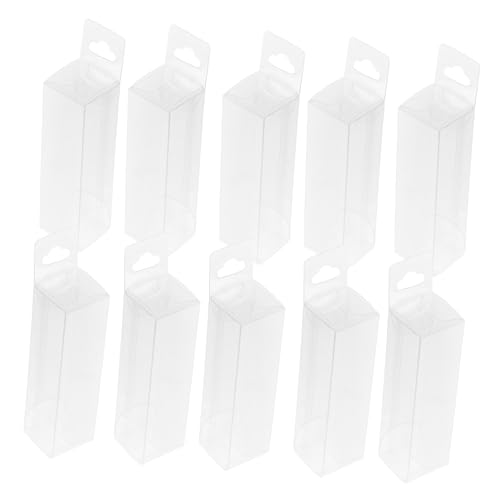 HAPINARY 25 Stück Boxen Transparente Lipgloss Box Transparenter Lippenstifthalter Klare Lippenstifthülle Lipglosshalter Geld Lippenstifthalter Kunststoffkuppel Geldhalter Beutel Klarer von HAPINARY