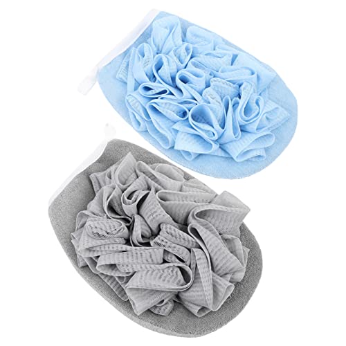 HAPINARY Badeprodukte-set 2er-pack Peeling-duschbürste Badetücher Badeblume Zur Körperreinigung von HAPINARY
