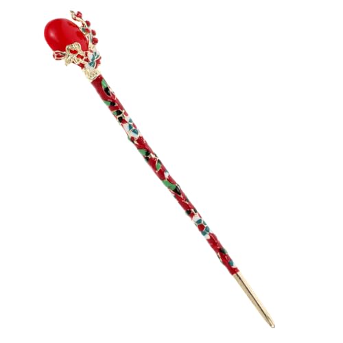 HAPINARY 2 Stücke Vintage Chinesische Haarnadel Dekorative Haar Stäbchen Alte Haar Clip Für Parteien von HAPINARY