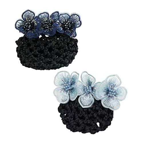 HAPINARY 2stücke Haarnetze Für Frauen Haarnetz Zum Einnähen Haarnetze Für Dutts Ballett-haarnetz Haarnest Für Frauen Duttnetz Haarduttnetz Haar-accessoires Für Damen von HAPINARY