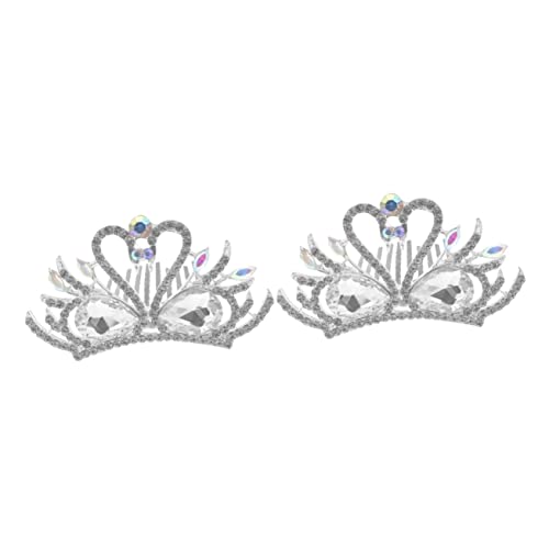 HAPINARY 2 Stücke Elegante Hochzeit Schwan Krone Weibliche Krone Frauen Haar Schmuck Mädchen Für Hochzeit Party von HAPINARY