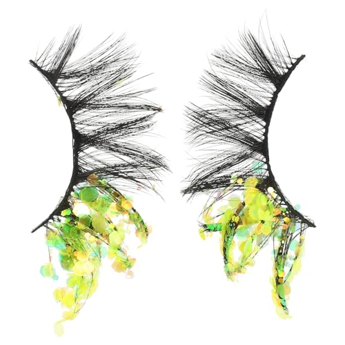 HAPINARY 2er Satz Diy Leuchtende Kunsthaare Wimpern Make-up Glitzer Wimpern Für Damen HAPINARY 2er Satz Diy Leuchtende Kunsthaare Wimpern Make-up Glitzer Wimpern Für Damen von HAPINARY