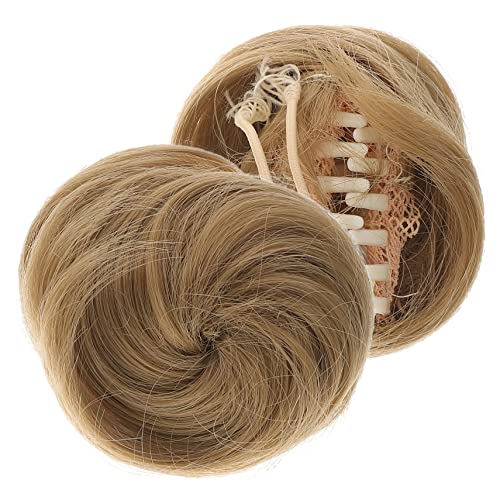 HAPINARY 2er Satz Haarknoten Haarteile Fake Bun Haarverlängerung Glatte Haarknoten Extensions Für Damen HAPINARY 2er Satz Haarknoten Haarteile Fake Bun Haarverlängerung Glatte Haarknoten Extensions Für Damen von HAPINARY