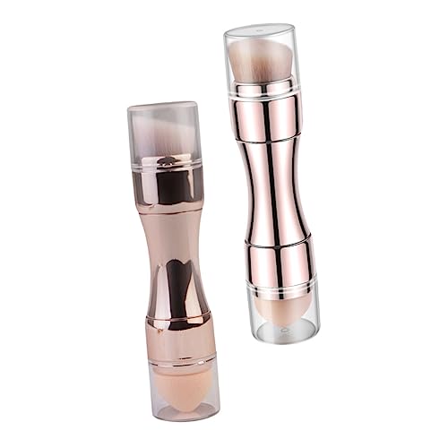 HAPINARY 2stücke Kosmetikpinsel Lidschattenpinsel Und Concealerpinsel Für Frauen Tragbarer Make-up-pinsel Für Highlighter Und Foundation HAPINARY 2stücke Kosmetikpinsel Lidschattenpinsel Und Concealerpinsel Für Frauen Tragbarer Make-up-pinsel Für Highlighter Und Foundation von HAPINARY