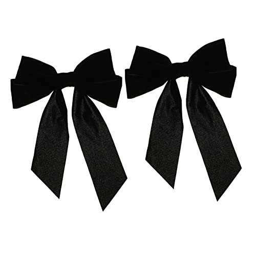 HAPINARY 2 Stück Haarschleifen Für Damen Und Mädchen Mit Clip Hinten Schleife Stilvolle Haarspangen Mit Schleife Für Partys Und Das Tägliche Styling von HAPINARY