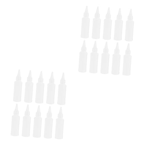 HAPINARY 2sets 50ml Haar Ölen Flasche Spray Flasche Für Haar Nachfüllbar 25 Stücke * 2 von HAPINARY