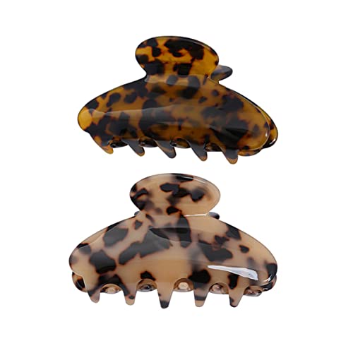 HAPINARY 2stücke Retro Haarspangen Geometrische Haarklammer Im Leopardenmuster Haaraccessoires Für Damen Für Alltag Und Besondere Anlässe von HAPINARY