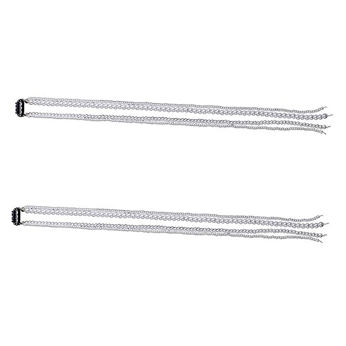 HAPINARY 2st Haarschmuck Mit Quasten Haarnadeln Perlenhaarkamm Juwelenbesetzte Haarspangen Bogen Haarspangen Mit Perlenschleife Perlenhaar Edelsteine Perlen-haarspange Frauen Weiß Legierung von HAPINARY