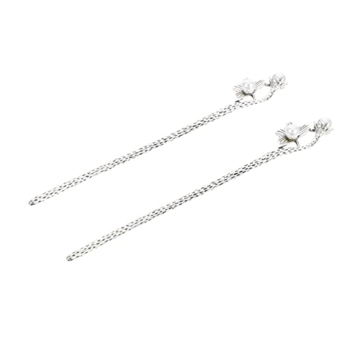 HAPINARY 2 Stück Chinesischer Haarstab Damen-haarstäbchen Mädchen-haarnadel Klassische Haarnadel Filigran Und Retro von HAPINARY